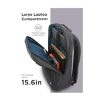 Lenovo B210 Casual Laptop Backpack | Fits Up to 15.6-Inch Laptops | Water-Repellent | Black | New - Image 2