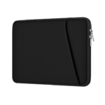 15.6-Inch Laptop Sleeve | Shockproof Protective Laptop Bag | Durable Briefcase with Front Pocket | Black | New