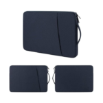 Lightweight 13.3-Inch Laptop Sleeve Case | Water-Resistant Notebook Bag | Compatible with MacBook, Lenovo, ASUS, HP & Dell | Dark Blue | New - Image 2